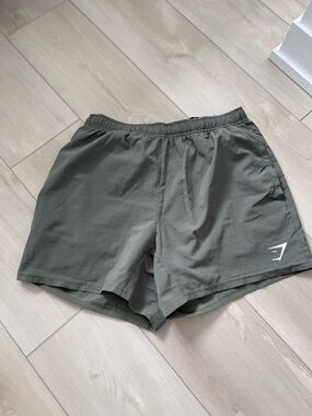 Gymshark Olive Green Men's Training Shorts